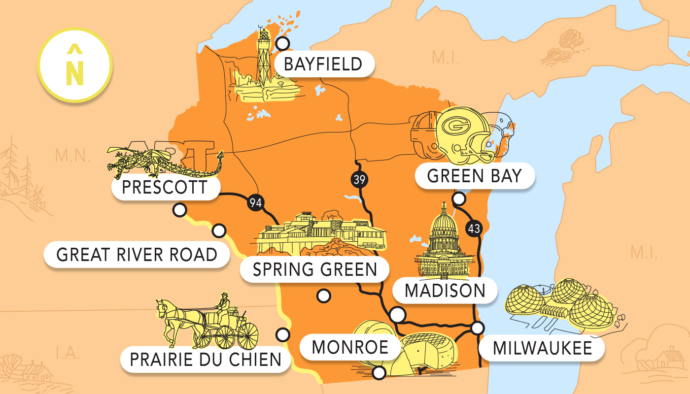 Best Road Trips of the USA: Wisconsin